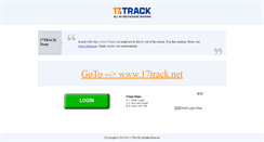 Desktop Screenshot of 17track.com